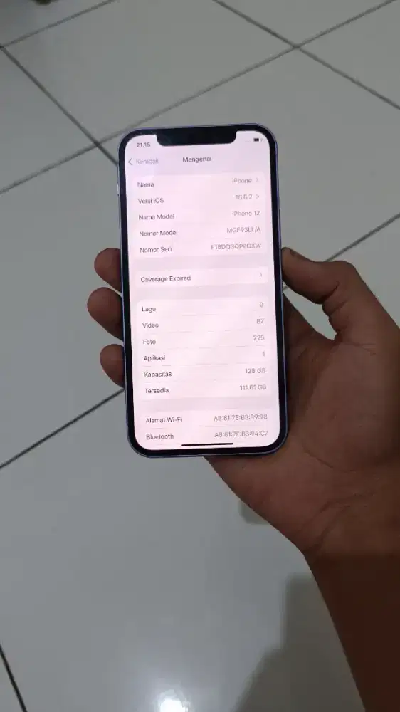 I-Phone 12 inter 128gb