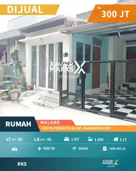 Rumah Minimalis Di Griya Permata Alam Karangploso Malang