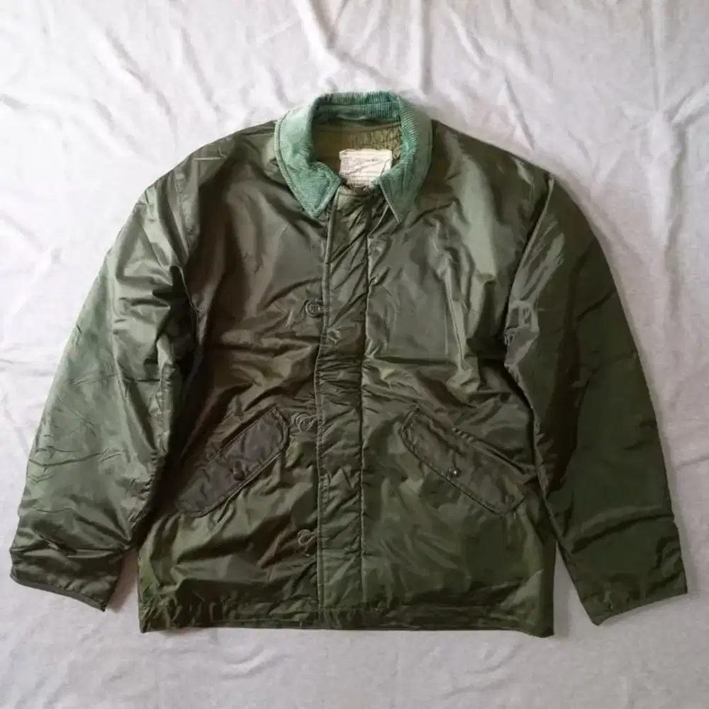Alpha Industries US GI Vintage Navy Extreme Cold Weather Deck Jacket