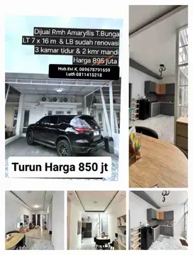 Dijual Rumah di Kompleks Amarylis Tanjung Bunga Makassar