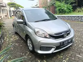 Honda Brio Satya Th 2016 Manual Silver Metalik Low Km DP 5 Jt