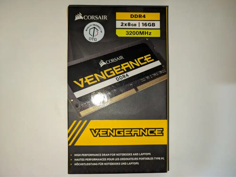 Ram sodimm DDR4 16 GB x 2 (32GB)