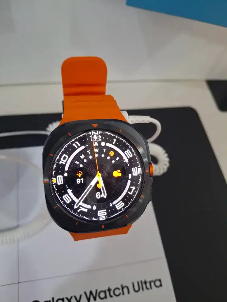 Jam Olah Raga Samsung Watch Ultra 47mm Free Strap Band Ori 2 Pcs