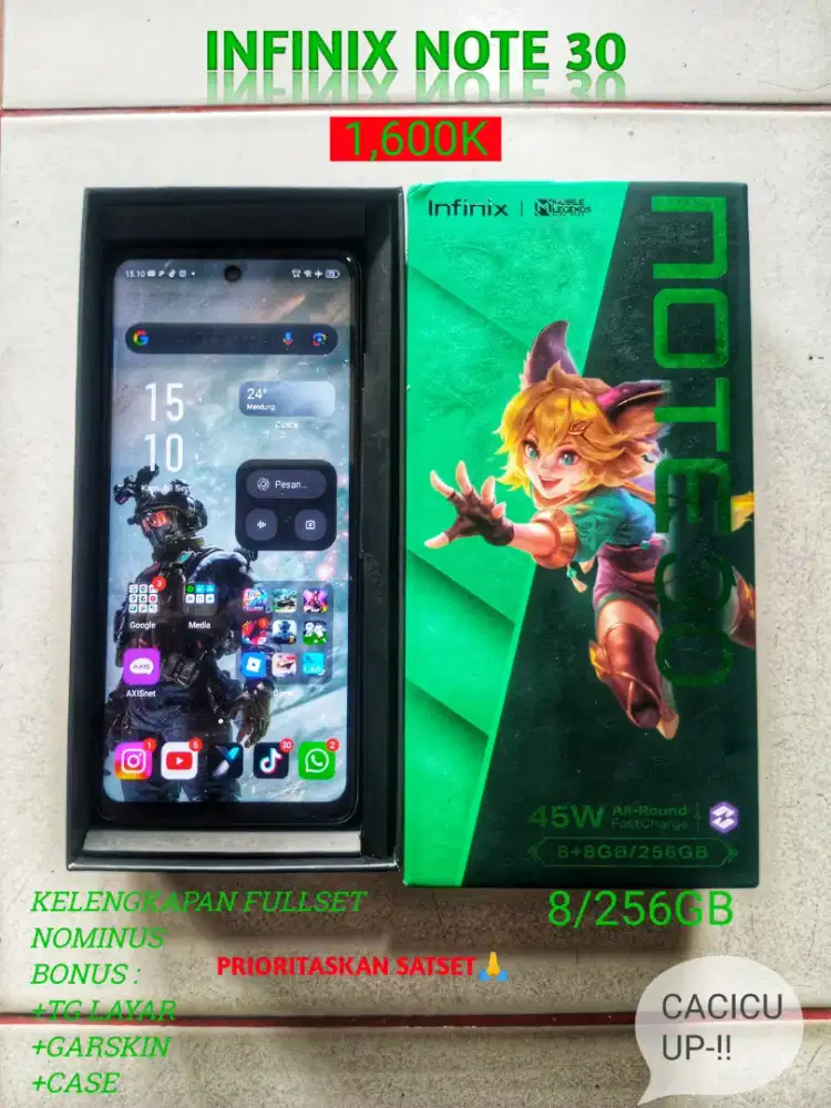 INFINIX NOTE 30 8/256GB