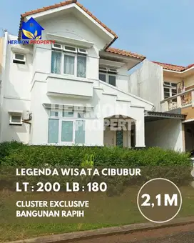 Rumah Idaman Di Cluster Favorit , Luas Tanah Besar , Dekat Taman Cluster