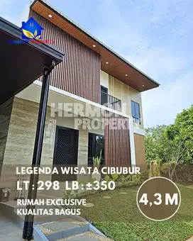 Rumah Hoek Exclusive Legenda Wisata , Bangunan Baru , Cluster Favorit