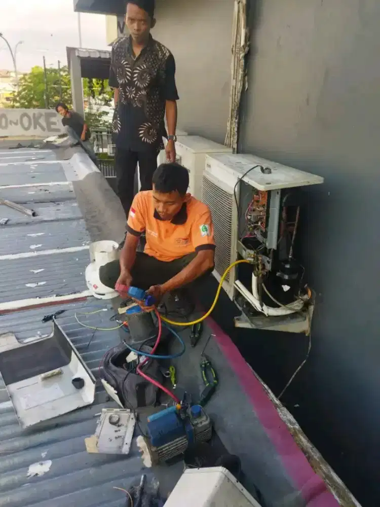 SERVICE AC KULKAS MESIN CUCI POMPA AIR