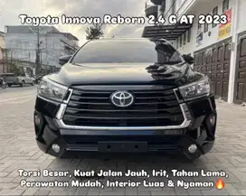 (TDP 69 JUTA!) Toyota Kijang Innova Reborn 2.4 G Automatic Hitam 2023