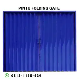 Pintu Rolling Door Folding Gate Pintu Pengaman Ruko Kios dan Garasi