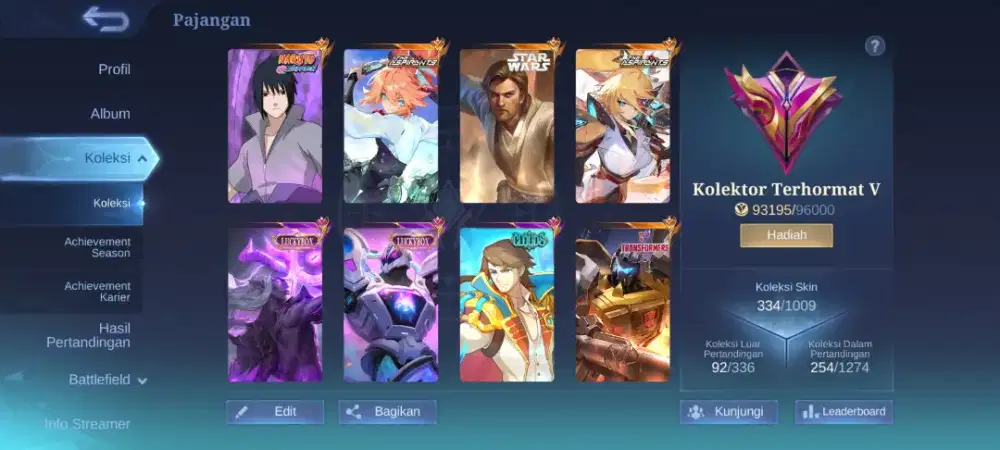 Akun Mobile Legend