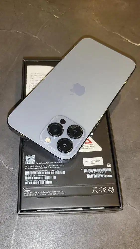 Iphone 13 pro max 256gb ibox blue