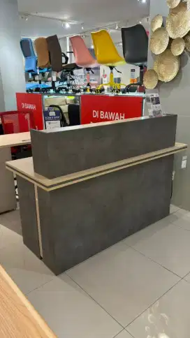 PROMO MEJA RESEPSIONIS 160CM