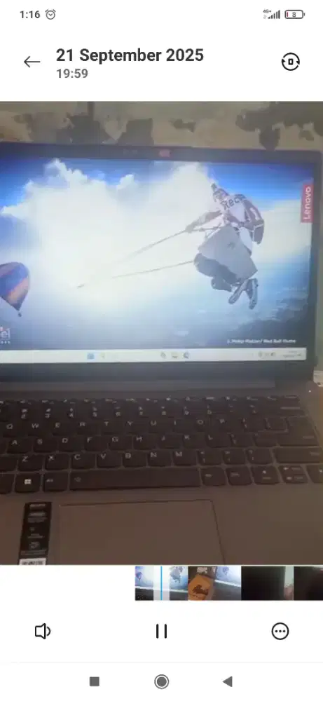 LAPTOP LENOVO kondisi 95%