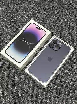 Iphone 14 pro max 128gb bea cukai deep purple