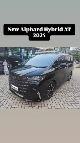 TOYOTA NEW ALPHARD HEV HYBRID MATIC 2024 BENSIN