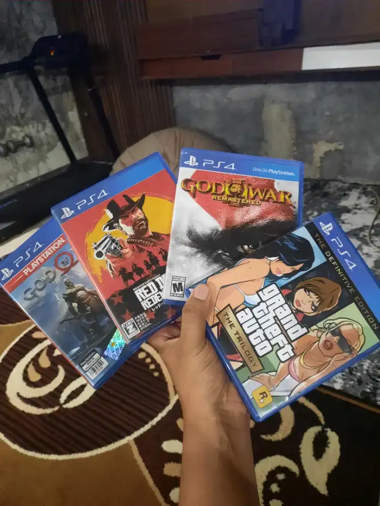 BD/kaset ps4 mulus