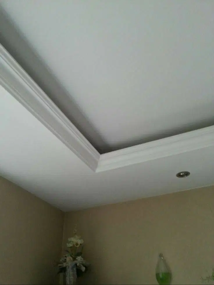 Wall Moulding Sekat Plafon Partisi PVC GRC Gypsum Jasa Tukang Pasang