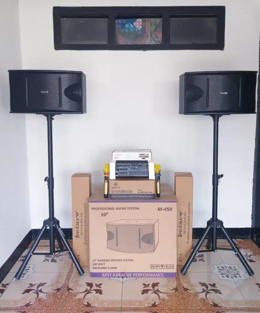 Paket sound karoke lengkap, speaker karaoke
