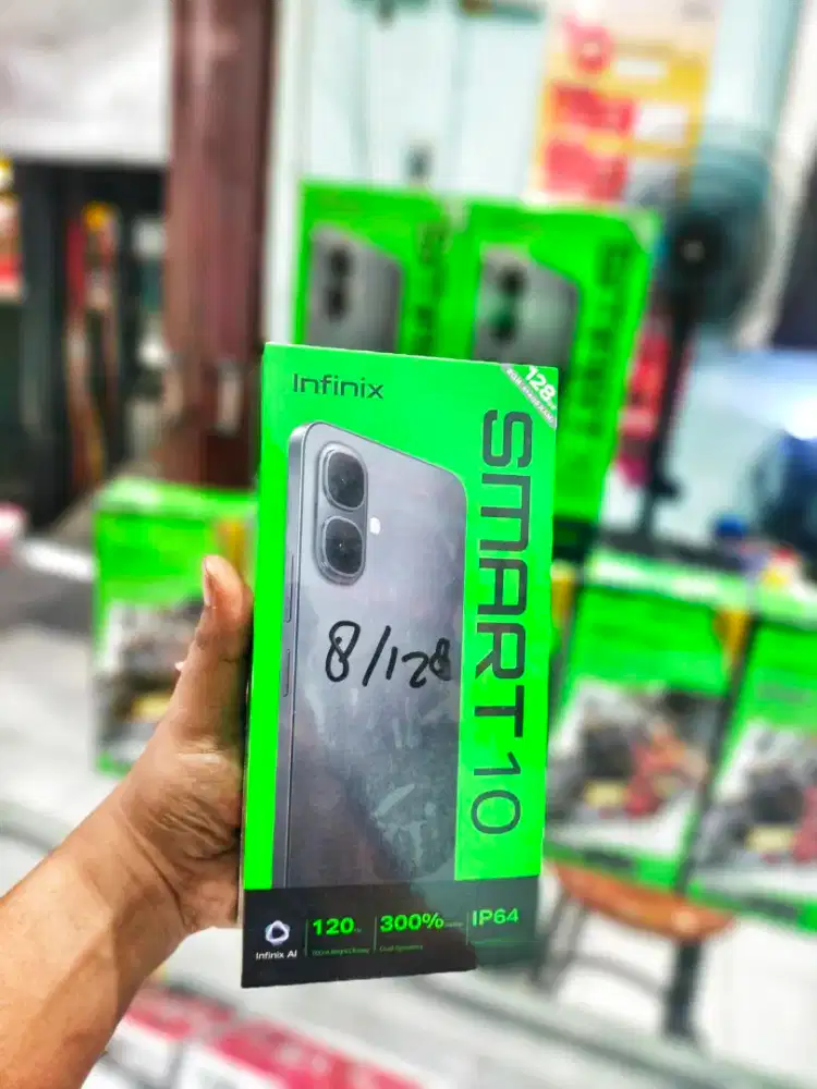 INFINIX SMART 10 4/128 NEW SEGEL TERMURAH GARANSI RESMI