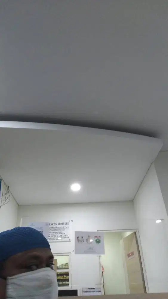 Pasang Plafon - Partisi Gypsum / PVC + Jendela Pintu Aluminium