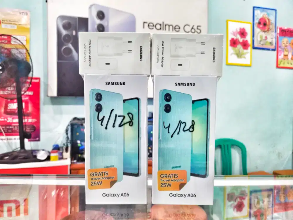 SAMSUNG A06 4/128 NEW SEGEL TERMURAH GARANSI RESMI