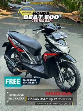 Honda Beat Eco CBS ISS ESP 2016