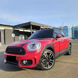 Mini Cooper Countryman S Turbo 2019 Red KM 45rb Full Option Perfect
