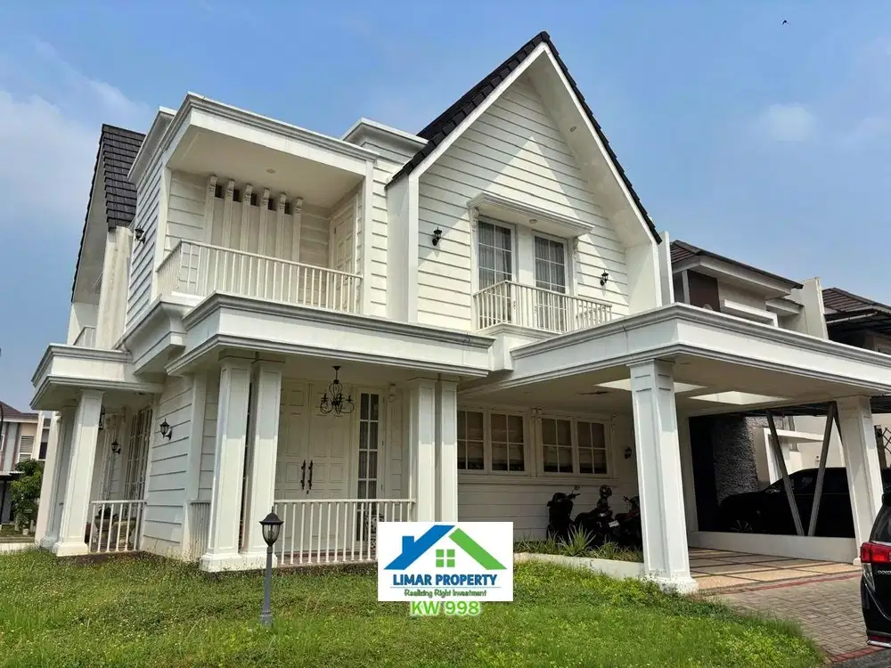 Rumah Hook Full Furnish Turun Harga di Kota Wisata Cibubur