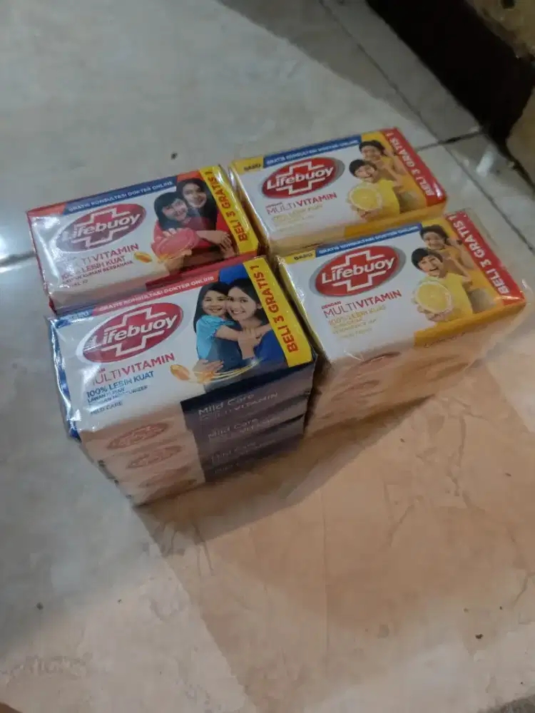 Sabun Lifebuoy 100g isi 4