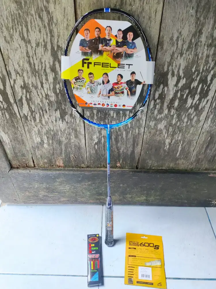 BARU! RAKET FELET GALAXY FLARE 10 ORIGINAL FULLSET