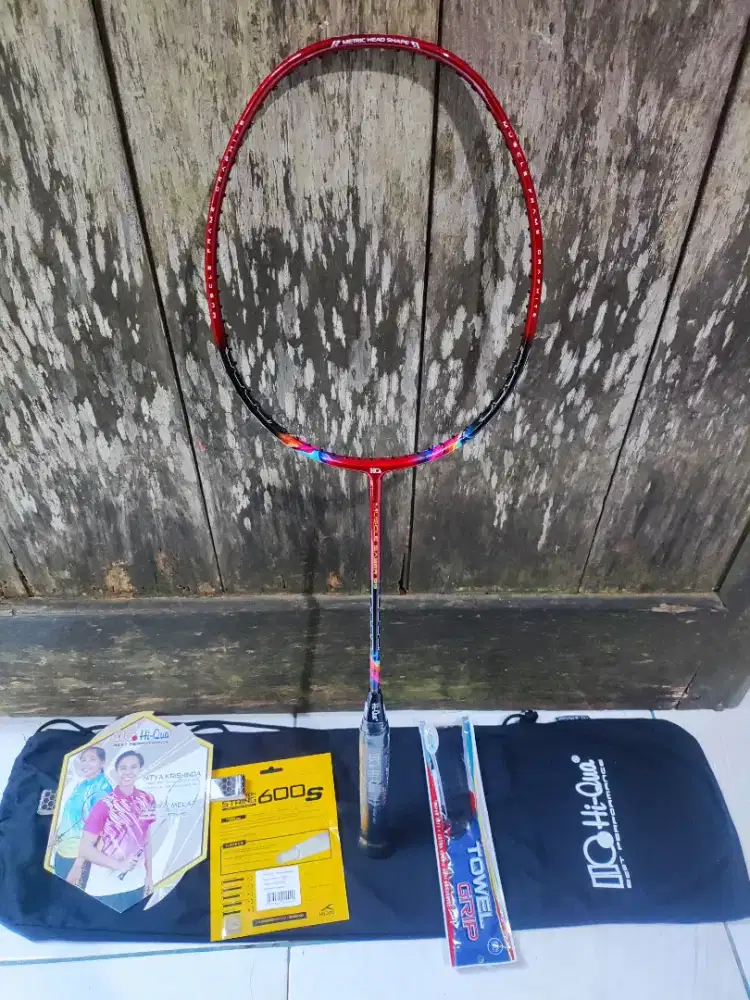 BARU! RAKET HIQUA MUSCLE SABER 99 ORIGINAL FULLSET