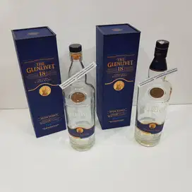 Botol Kosong Unik Bekas Minuman Import 1824 SIGLEN 18 Hiasan Kamar