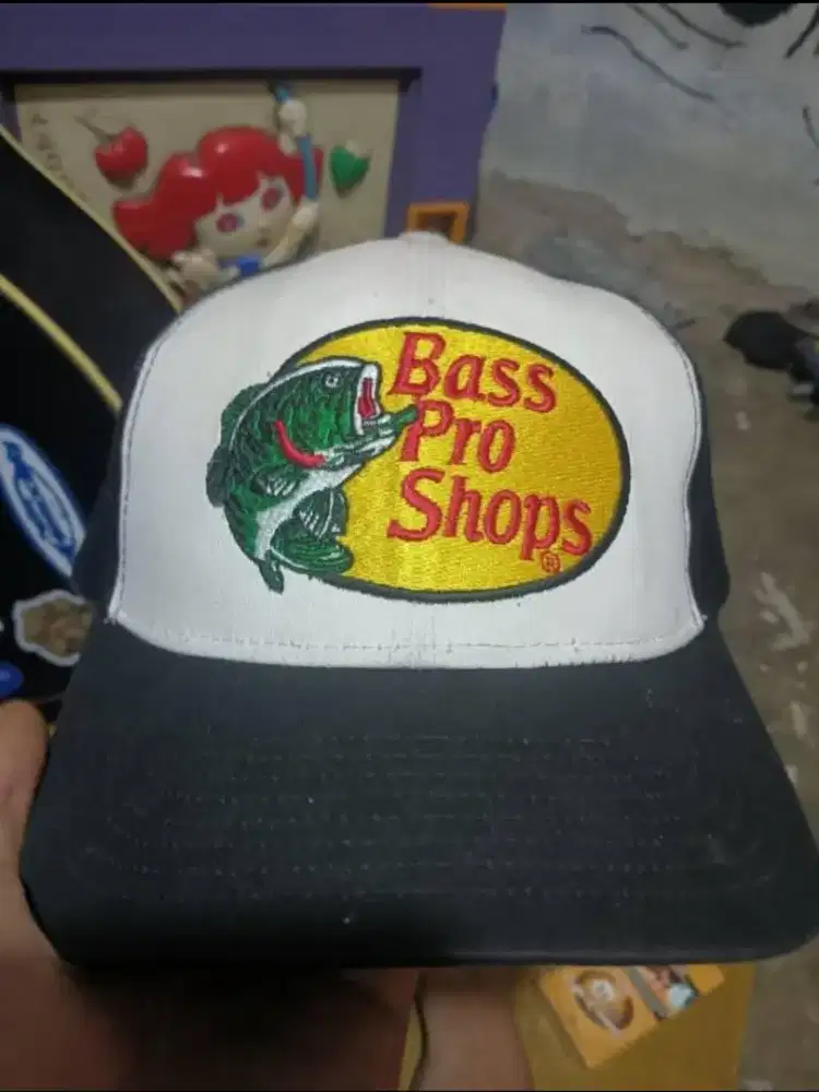 Topi Jaring Trucker Hat Hats Cap Caps BPS Bass Pro Shops