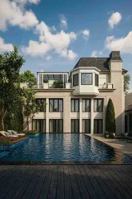 jual rumah strategis bebas banjir di Kemang dekat SCBD Jakarta Selatan