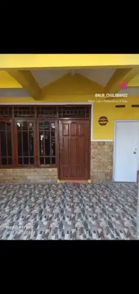 JUAL RUMAH LINGKUNGAN NYAMAN ASRI COCOK HUNIAN DAN USAHA JALAN LEBAR