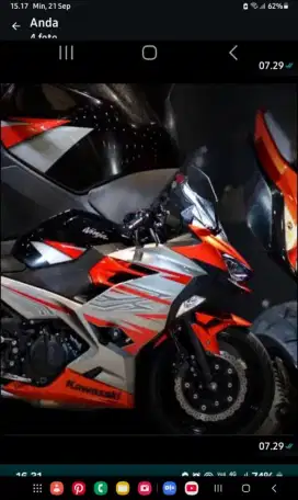 KAWASAKI NINJA 250 ABS MDP TH 2020 KM 600 FULL ORI