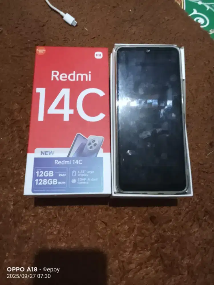 redmi 14 C ram 6/128GB (BLACK)
