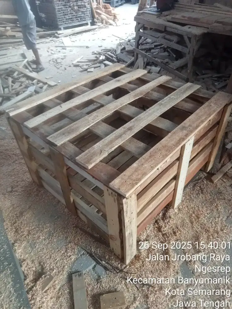 Paking kayu, palet kayu dan krat kayu semarang
