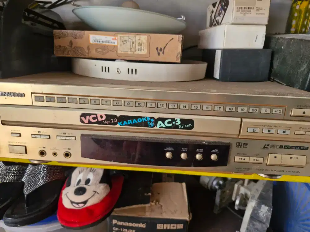 Dvd laser disc kenwood