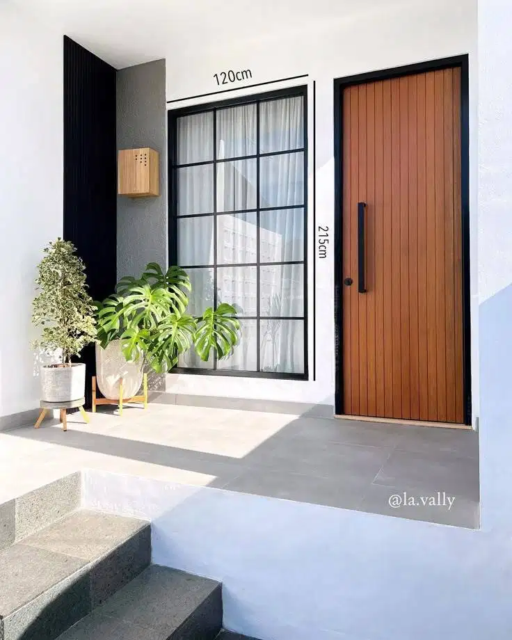 contoh pintu aluminium acp