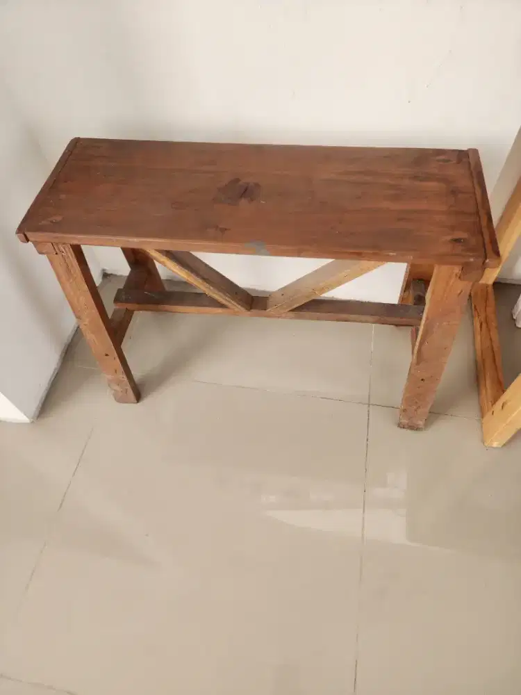 Bangku kayu jati