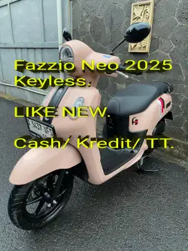 Fazzio Neo 2025 Keyless. Pajak ON. Simpanan. Like New. Cash/Kredit/TT