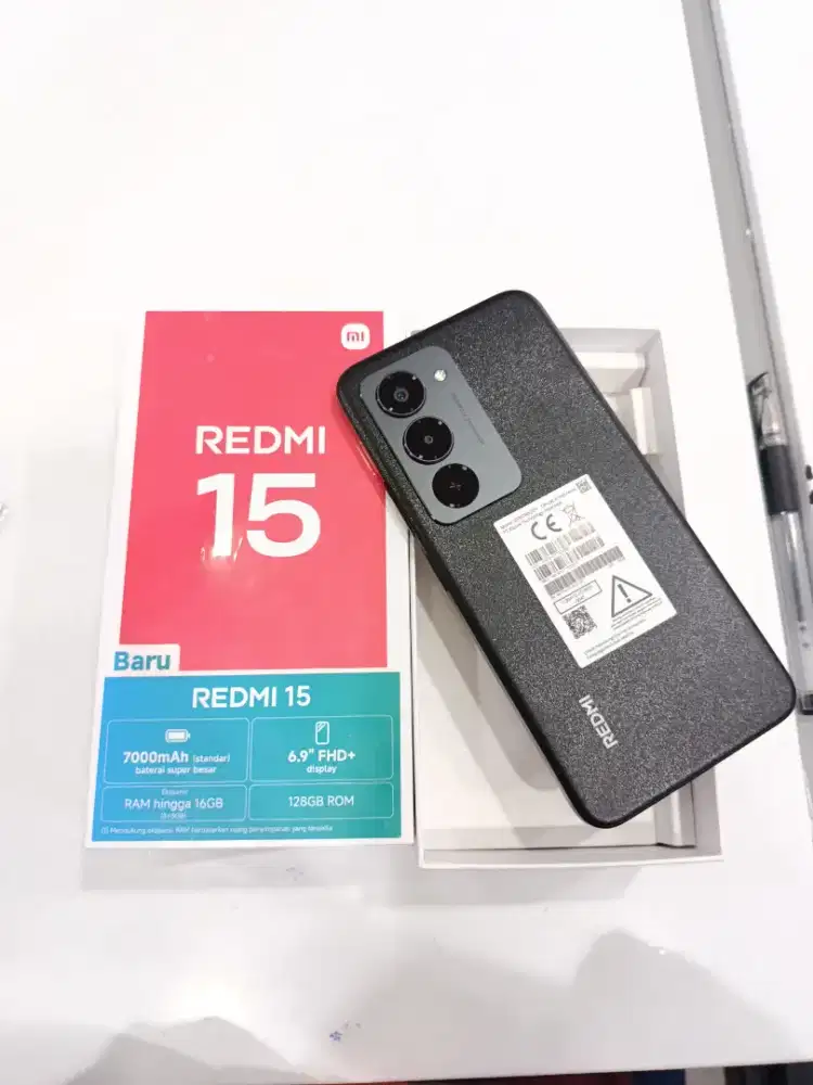 TERBARU REDMI 15 BATERAI BESAR 7000MAH
