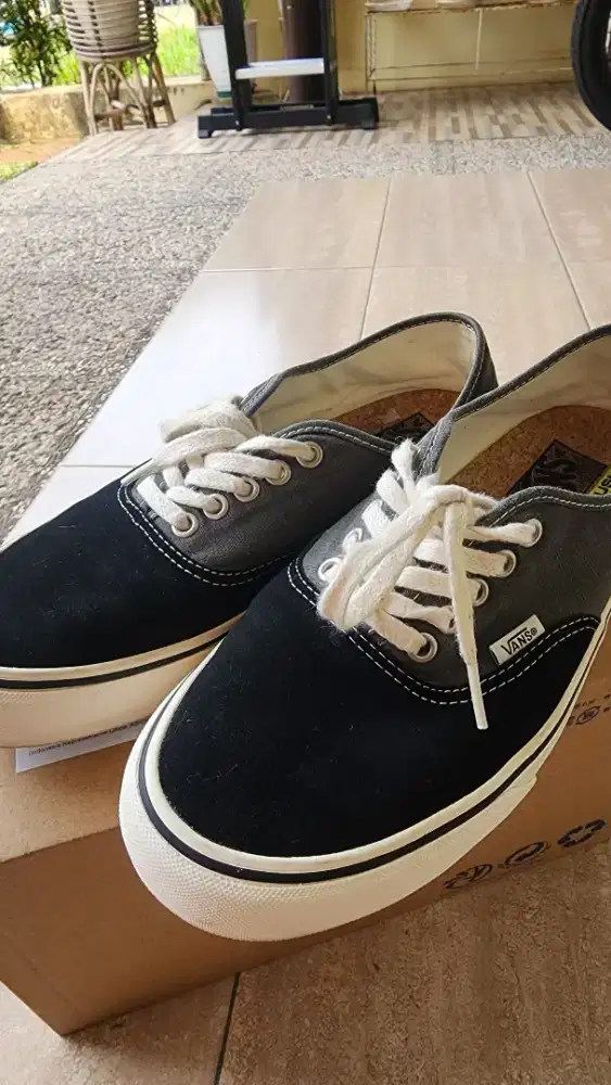 Vans Authentic Shoe Dx Anaheim Factory Black Grey Original  Size 42