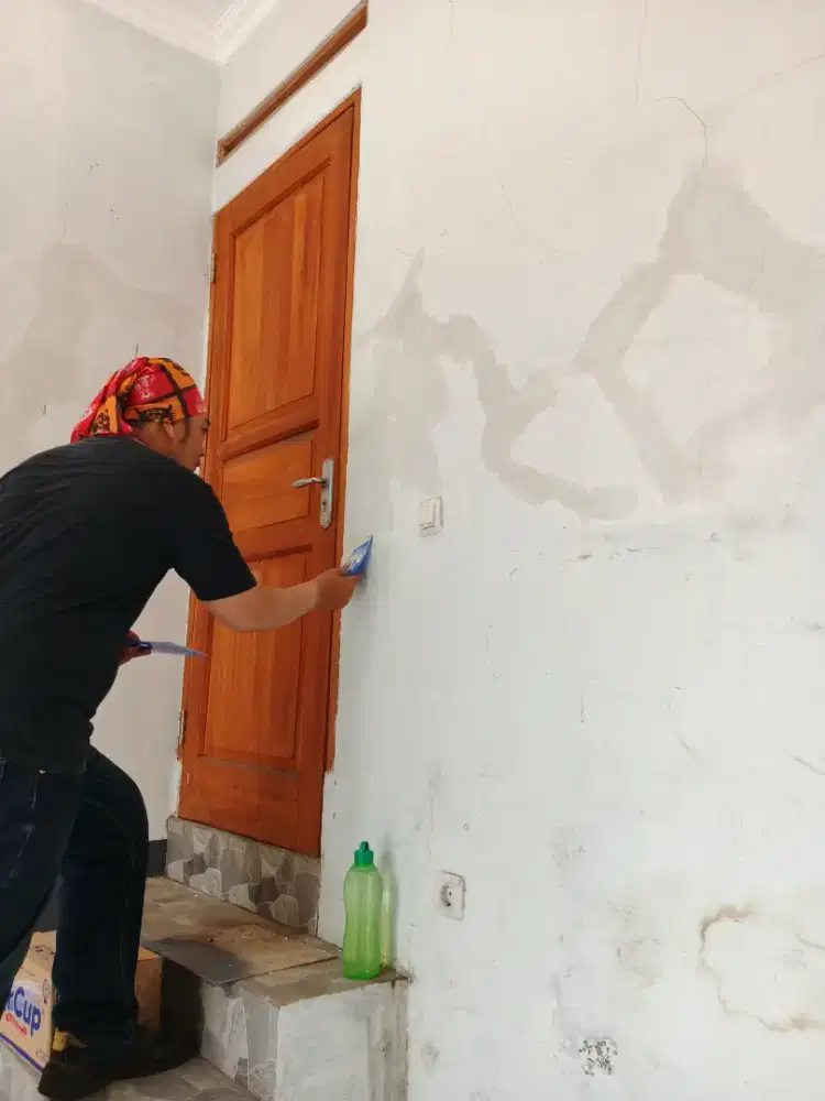 Tukang cat rumah cat dinding rumah cat kamar tidur