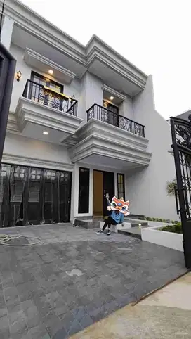Di jual rumah huni 2lantai American style di joglo jakbar
