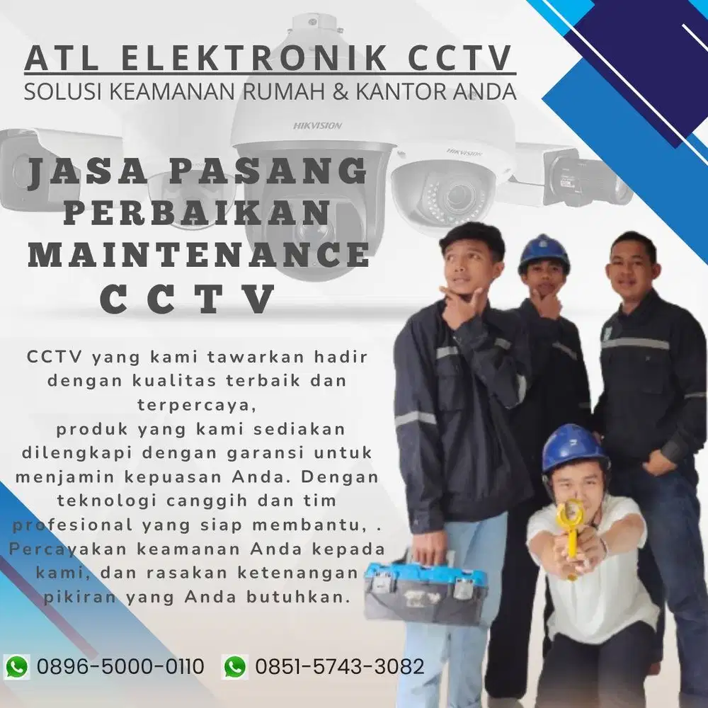 PEMASANGAN CCTV MURAH BERGARANSI WILAYAH SEMALANG RAYA