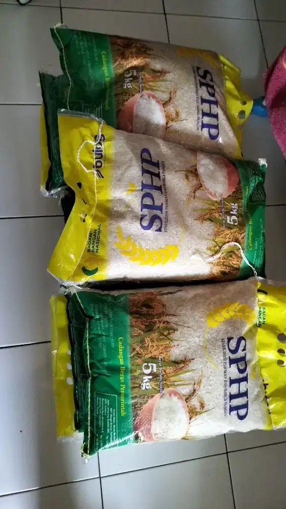 Beras bulog SPHP 5kg murah new segel