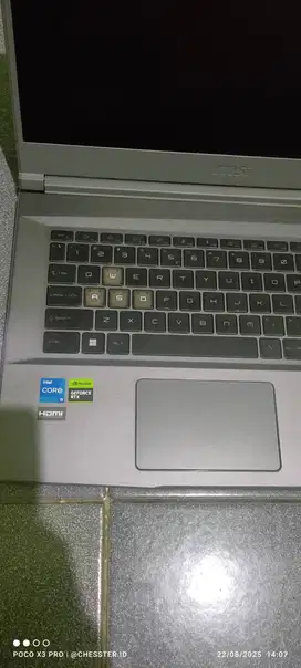 Laptop MSI THIN 15 i5 baru 3 bulan aman sentosa