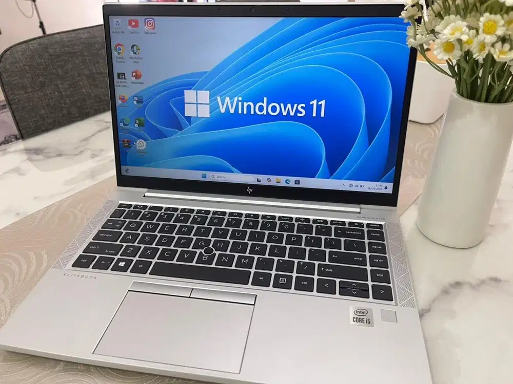 Laptop hp spek dewa core i5 generasi 10 like new bergaransi